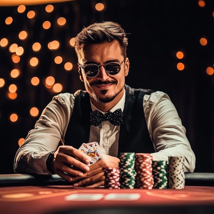 Dashboard permainan dengan pilihan slot dan sportsbook